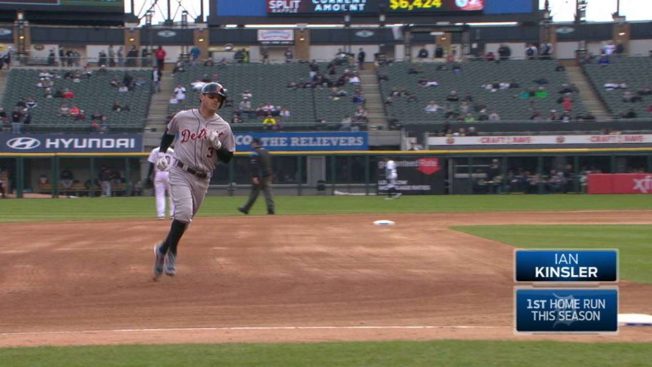 Kinsler's solo home run