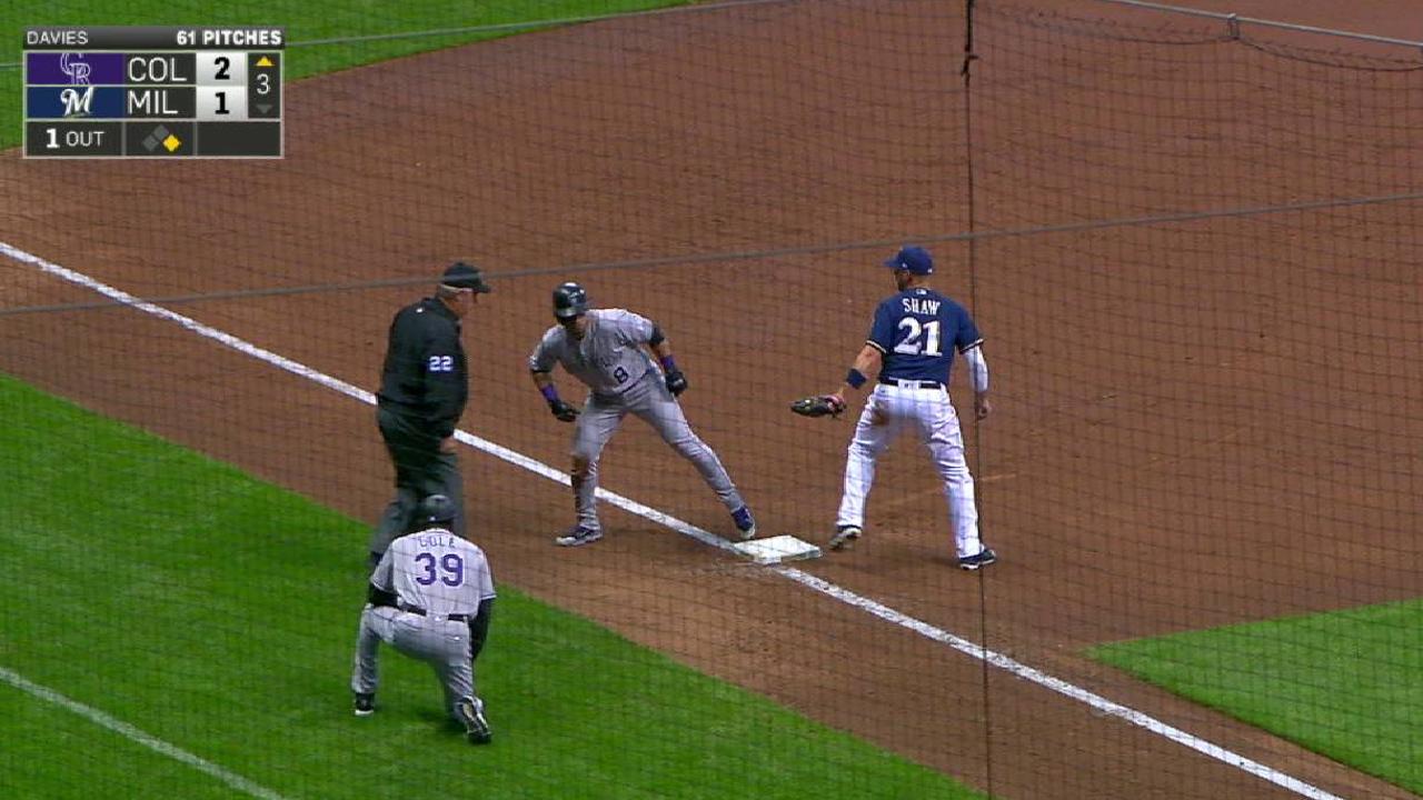 Gerardo Parra empuja tres y Rockies superan a Cerveceros