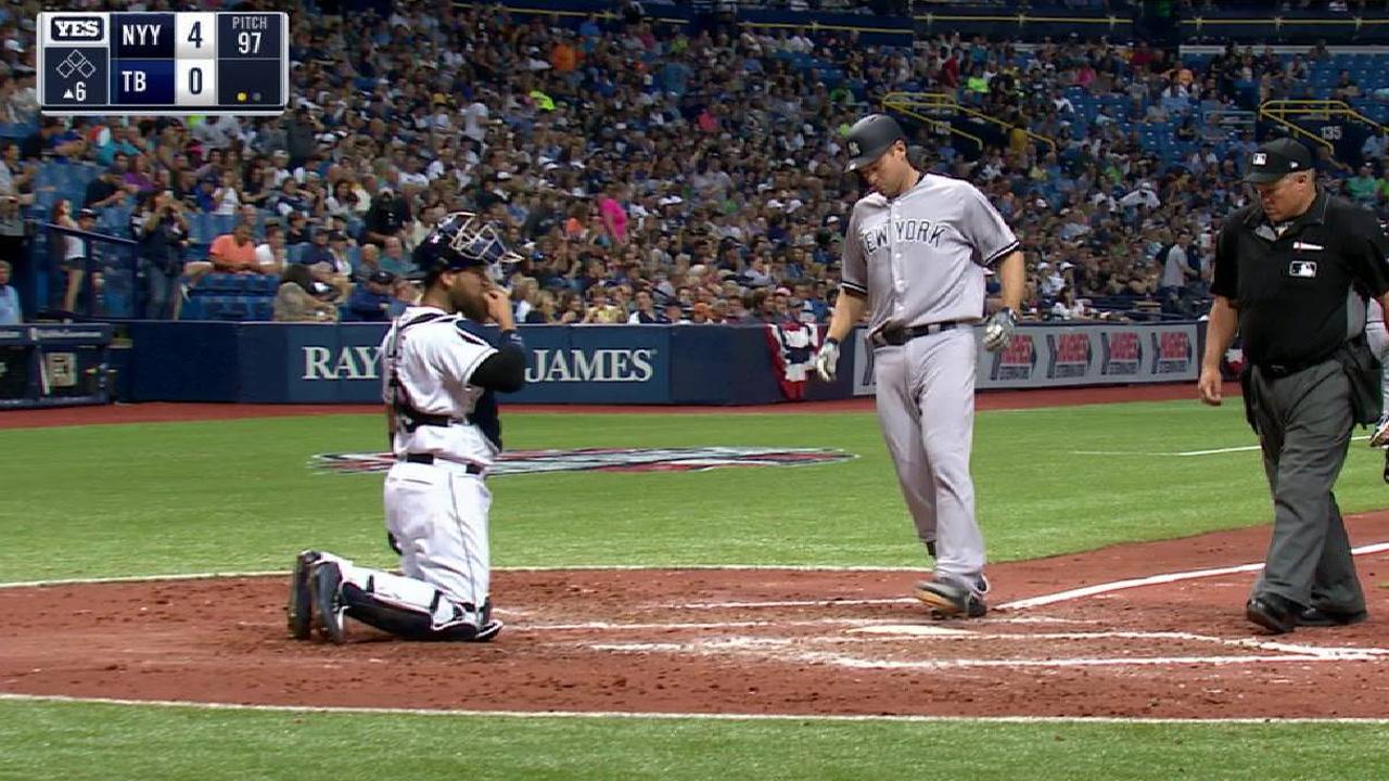 Headley's solo home run