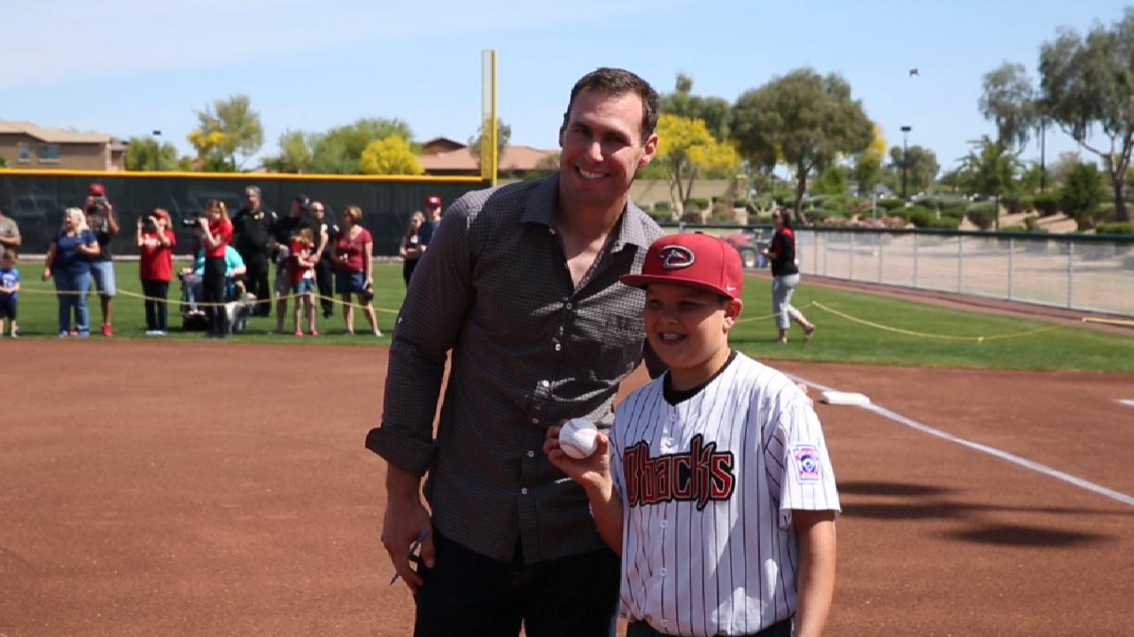 Goldschmidt honored to have field named for him