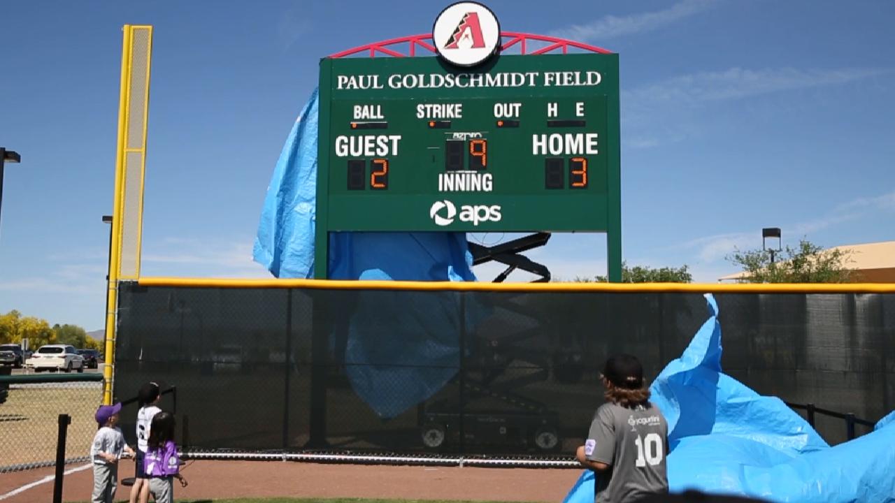 D-backs honor Goldschmidt