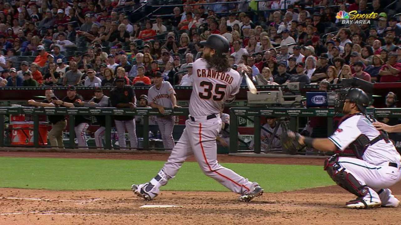 Bochy sees more power coming from Crawford