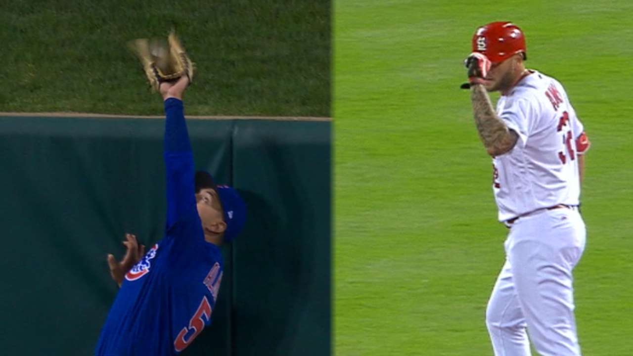 Must C: Almora Jr. robs a homer
