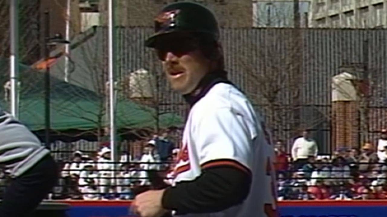 First Orioles hit at Camden