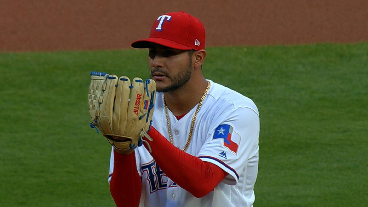 Rangers pitchers issuing too many walks