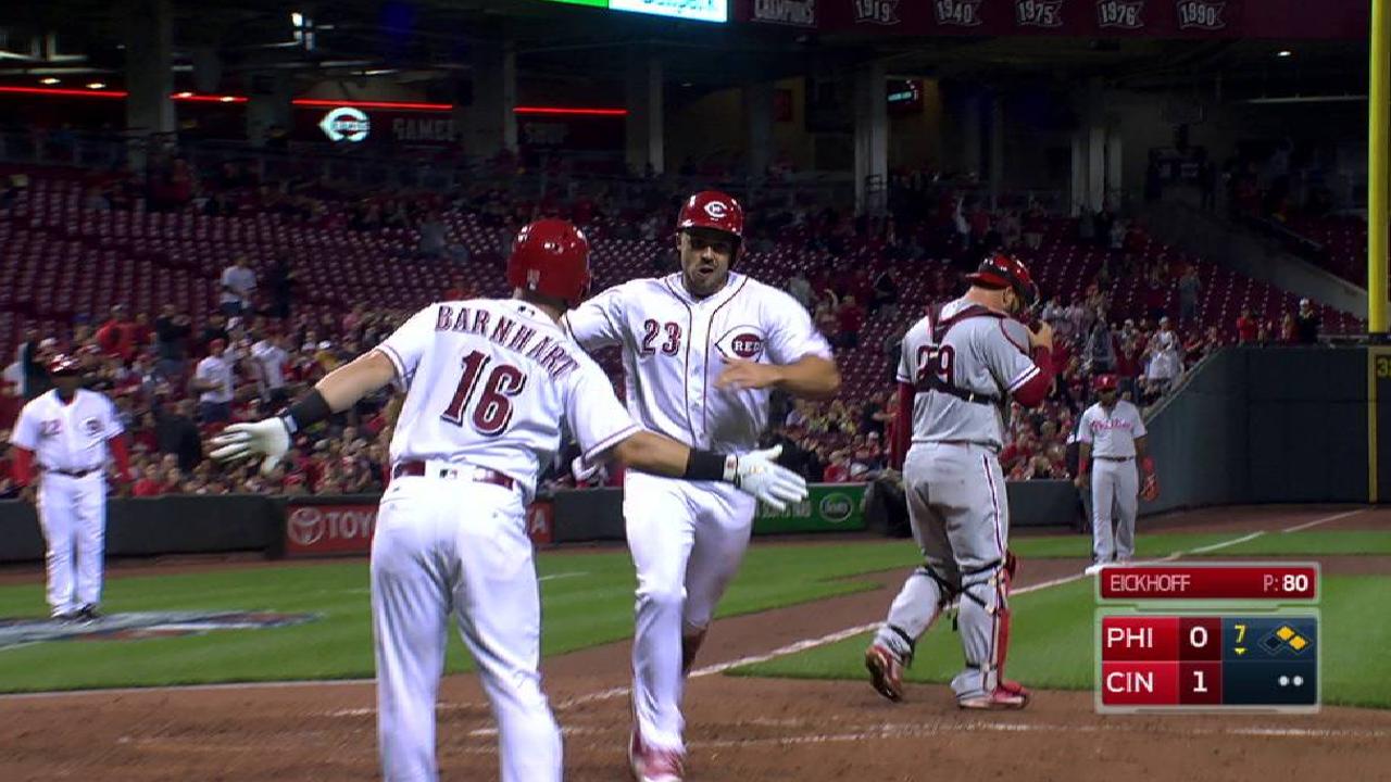 Cozart's RBI single adds to lead