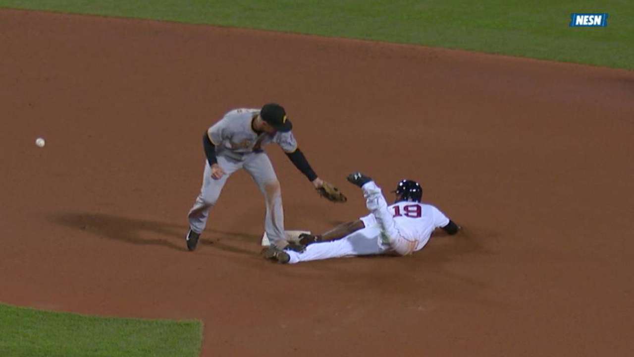 Bradley Jr. swipes second