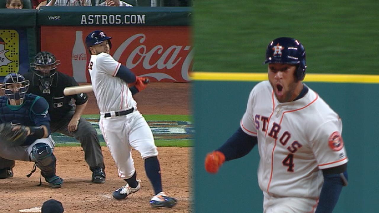Springer powers Astros to win