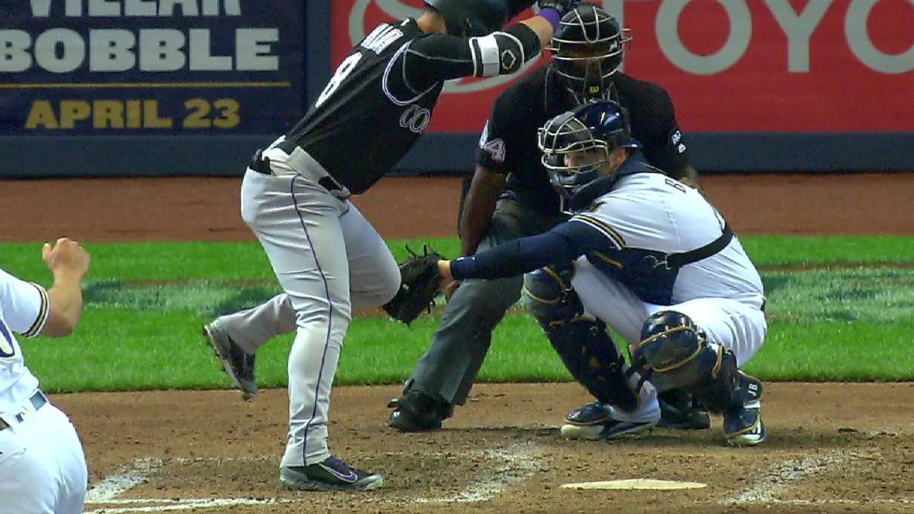 Parra not HBP after challenge