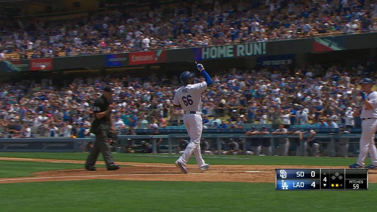 Puig's second two-run homer