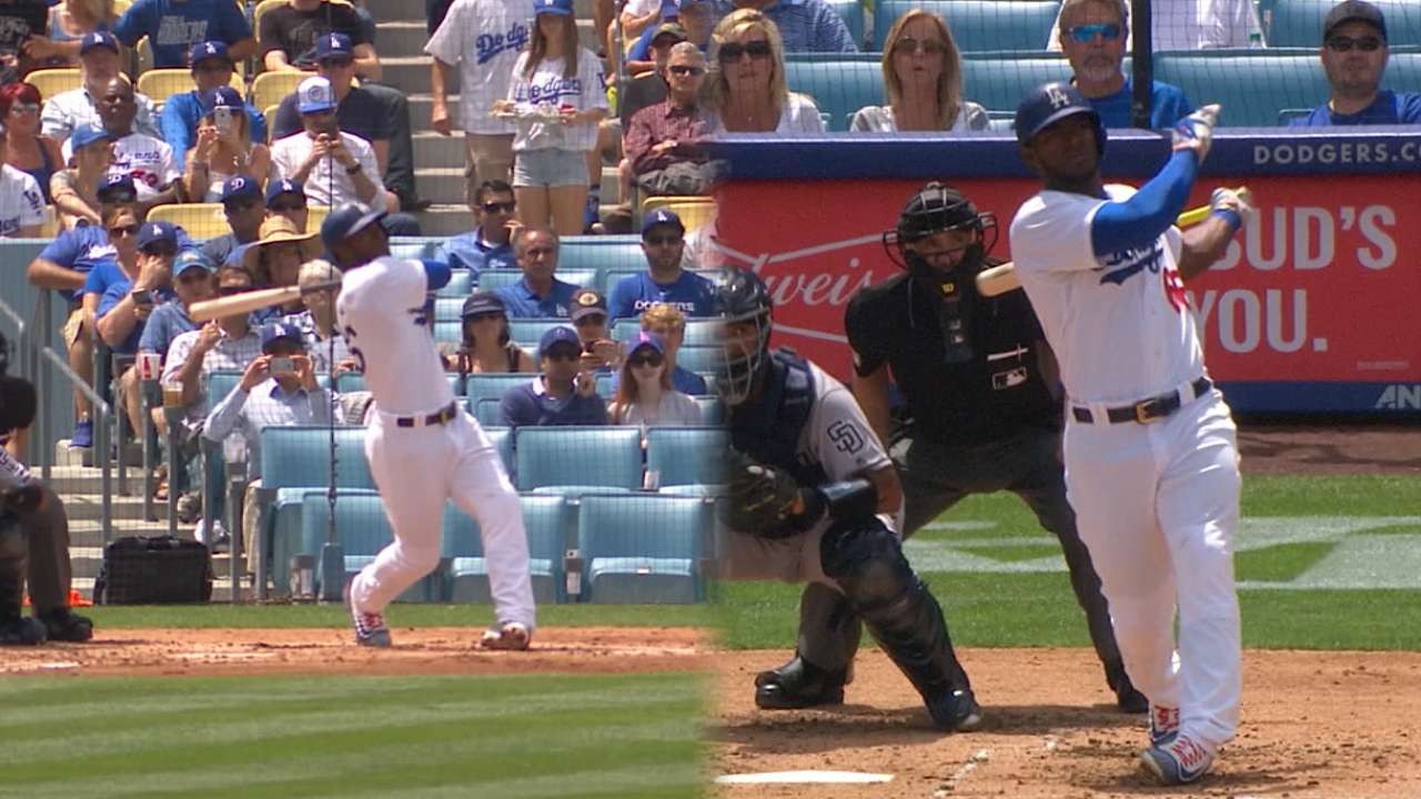 Puig pega 2 jonrones y Dodgers se llevan serie ante Padres