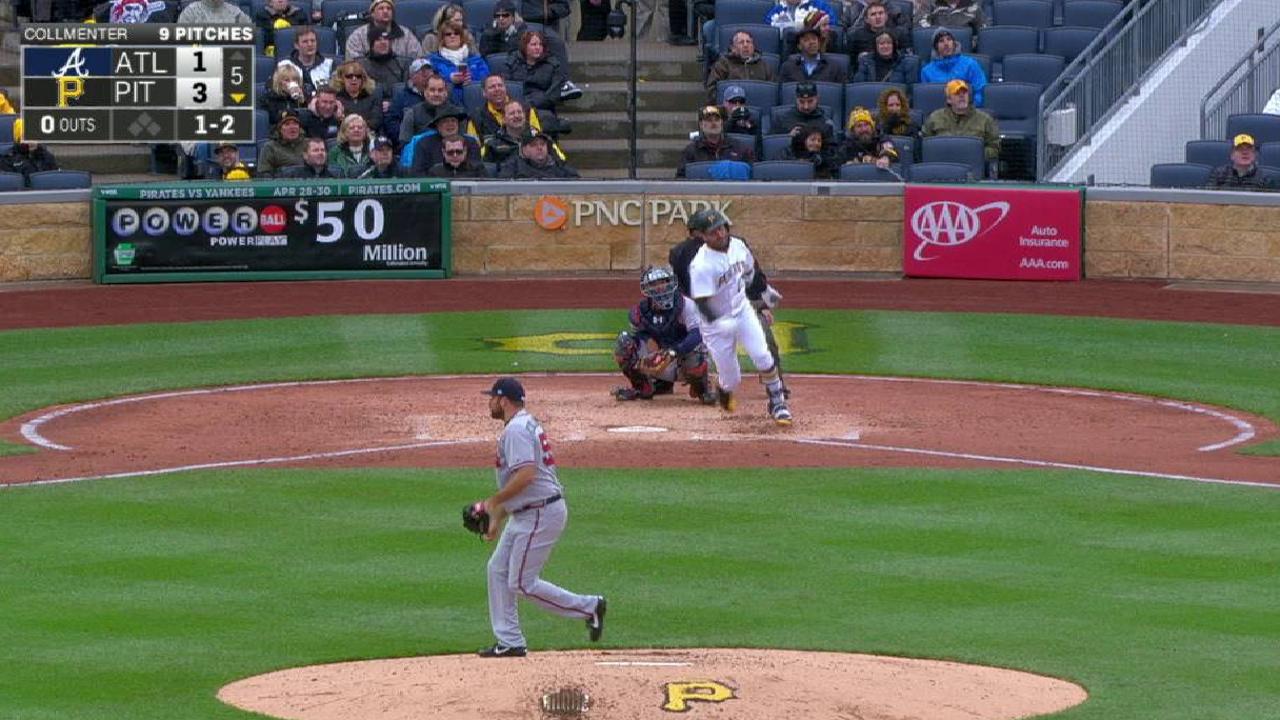 Cervelli y Nova lideran el triunfo de los Piratas sobre los Bravos