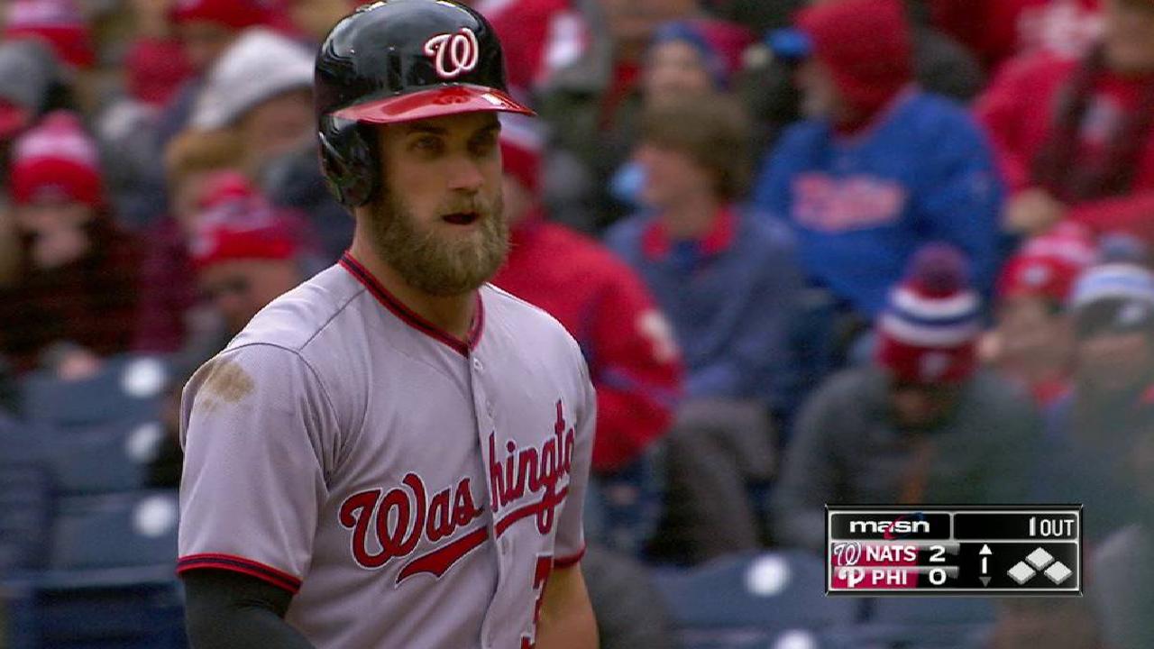 Harper's two-run home run