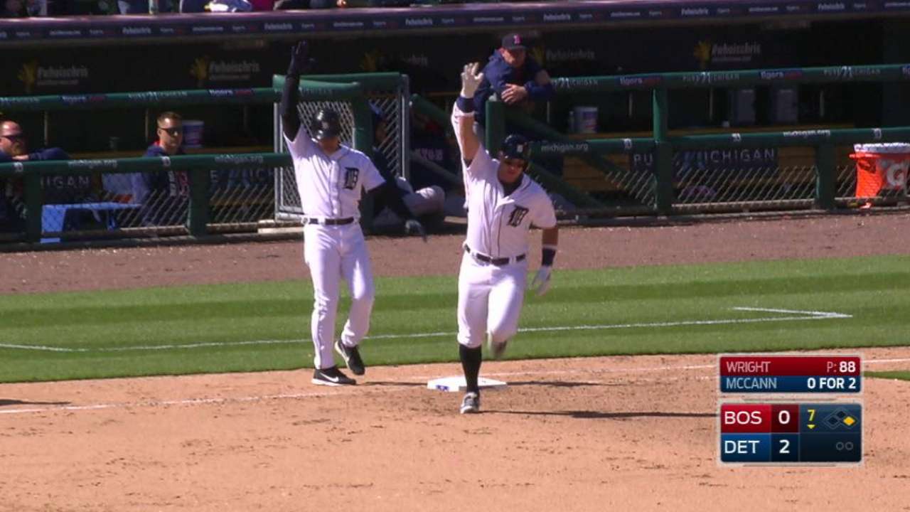 McCann's two-run home run