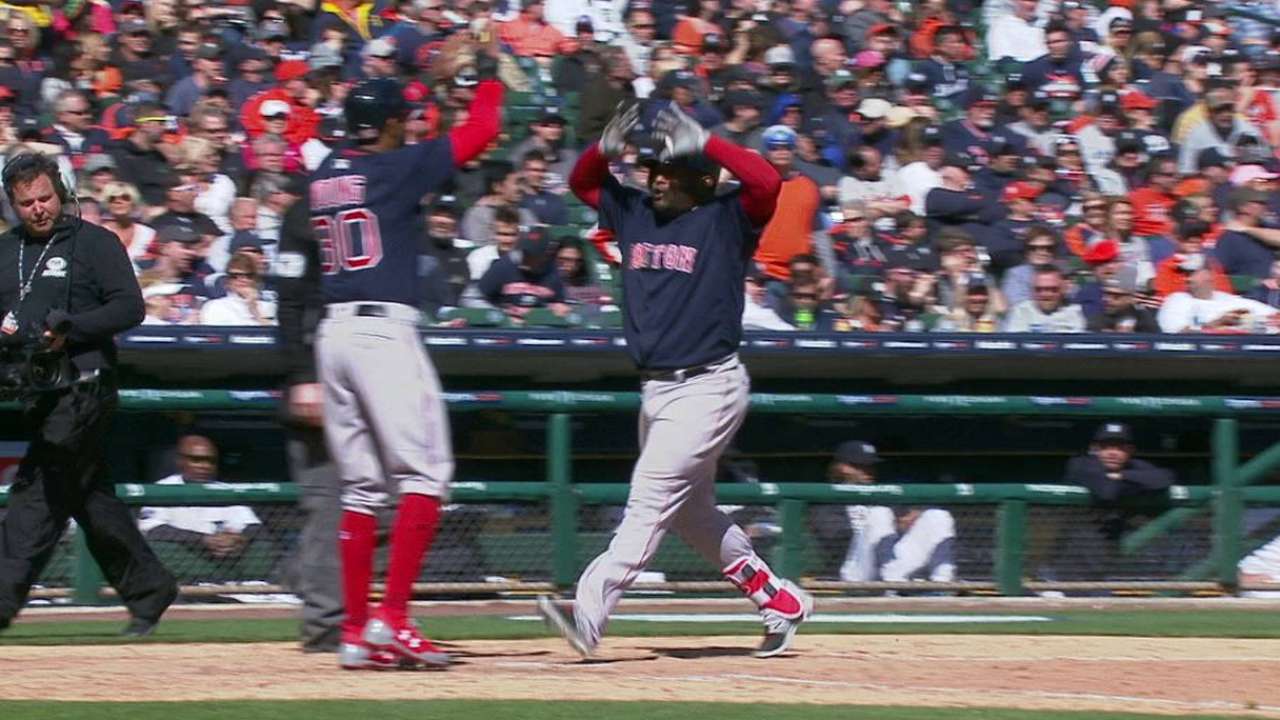 Panda's three-run long ball