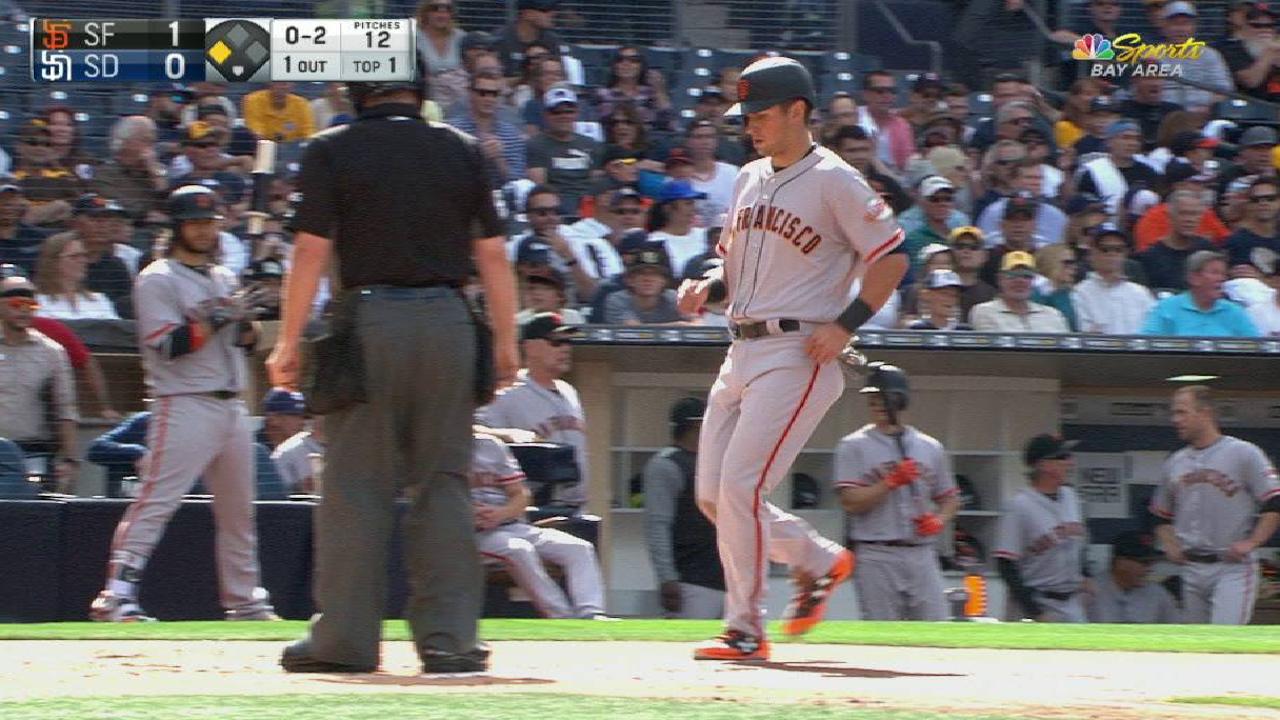 Panik scores on a balk