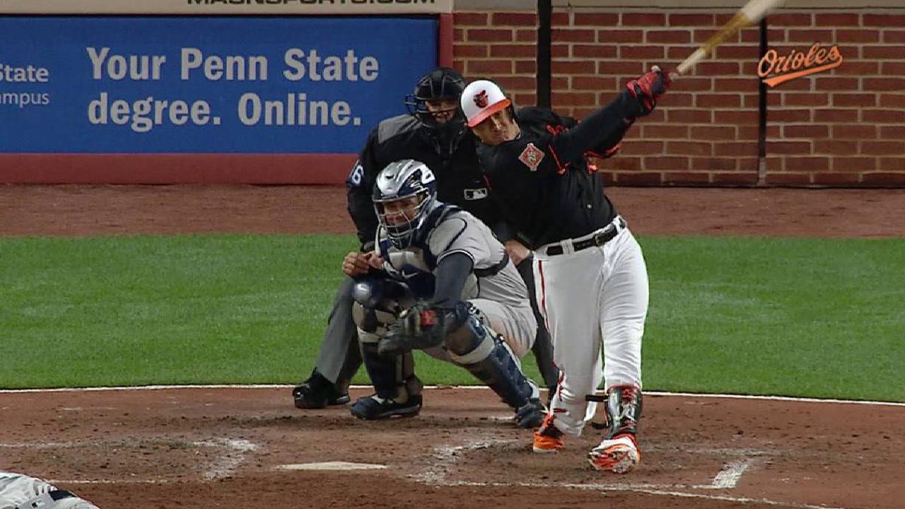 Machado's three-run home run