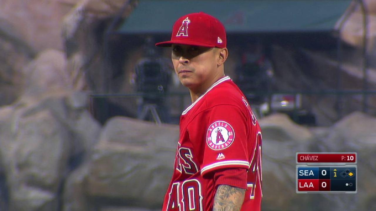 For starters, Chavez delivers in Angels debut