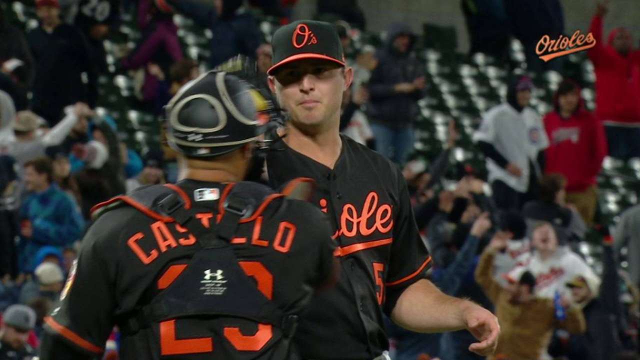 Britton notches the save