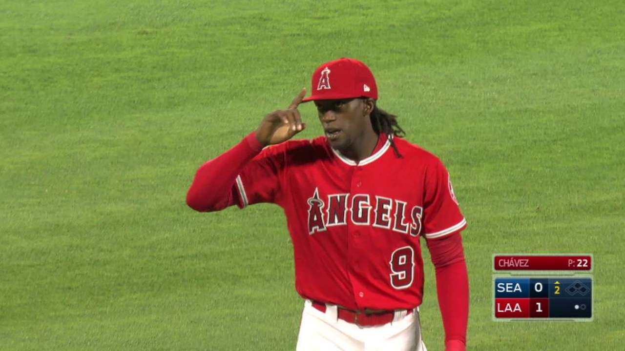 Maybin's sliding catch
