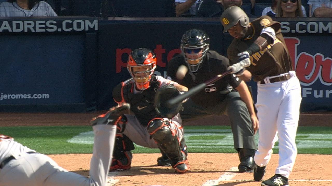 Manuel Margot enciende a los Padres como primer bate del equipo