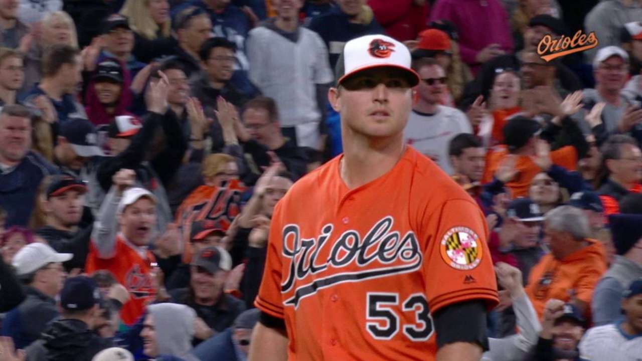 Britton notches the save