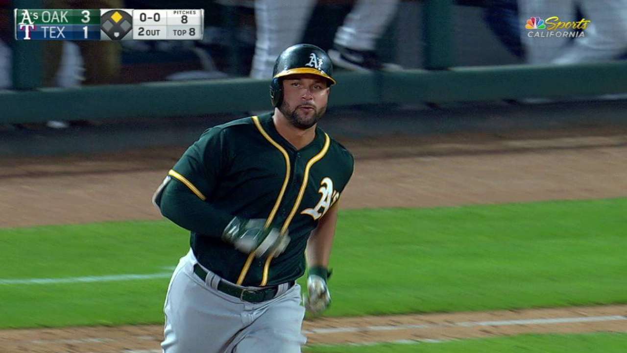 Atléticos anularon a los Rangers con joya de Kendall Graveman