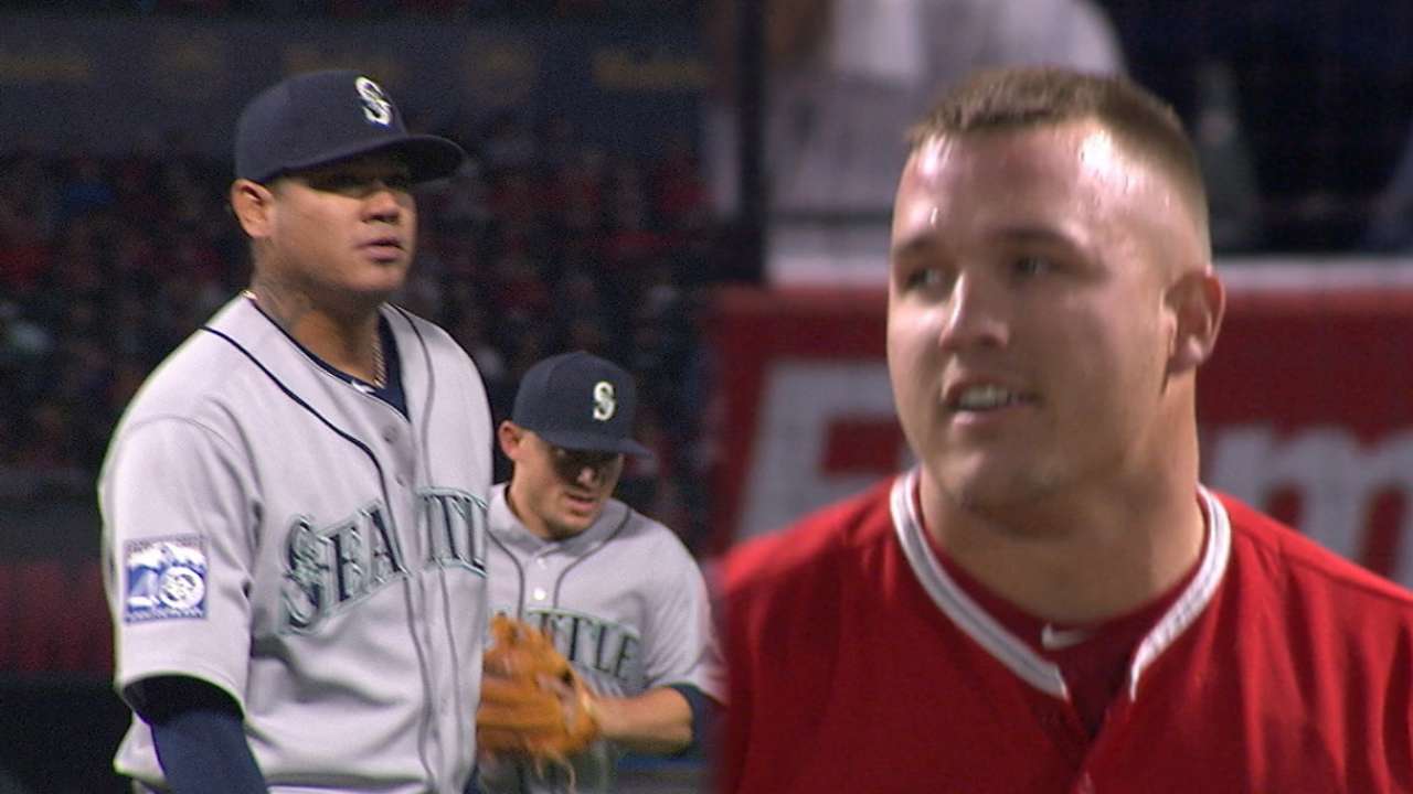Felix K's Trout after epic 14-pitch battle