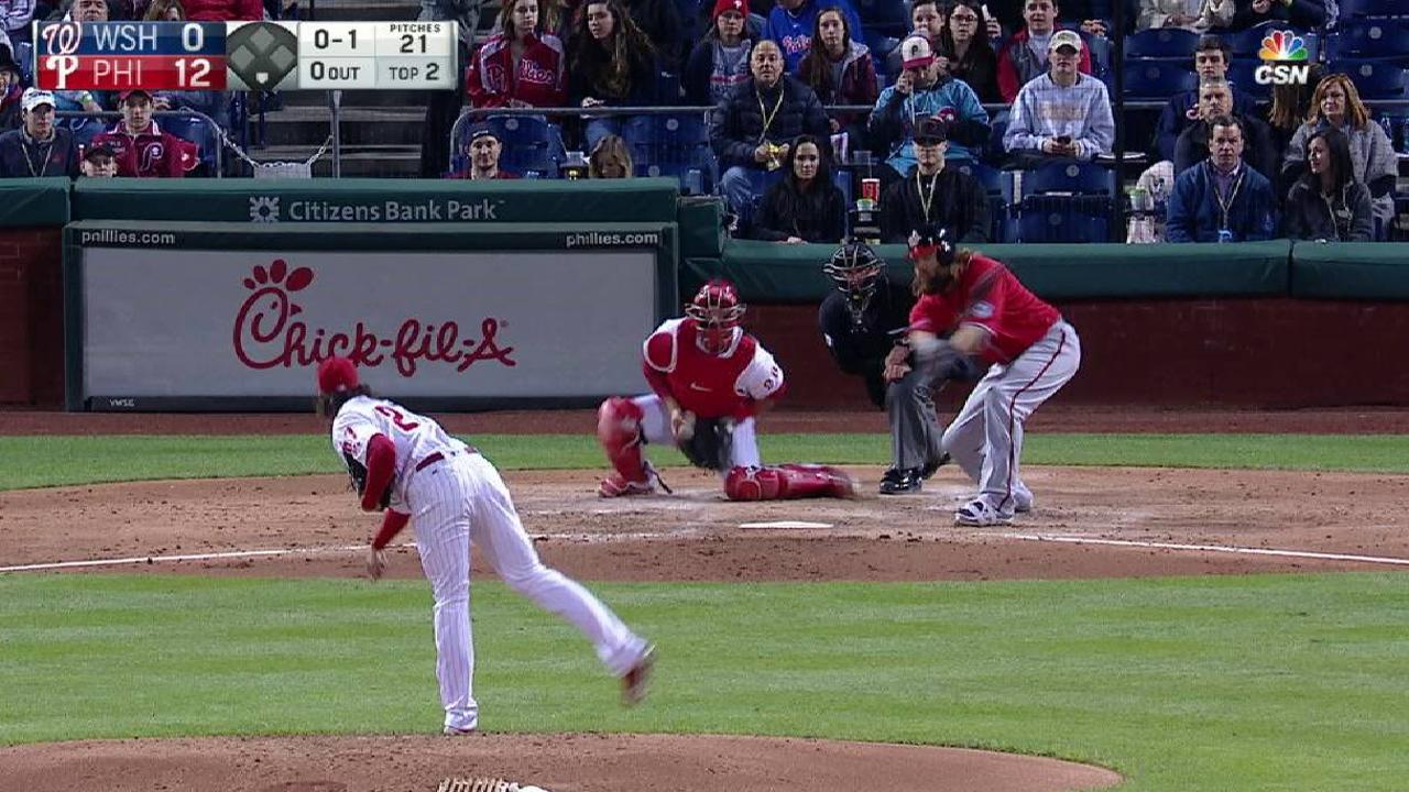 Nola commands pitches in promising outing