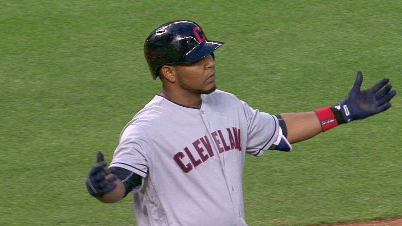 Momentum shifts after Encarnacion's bat toss