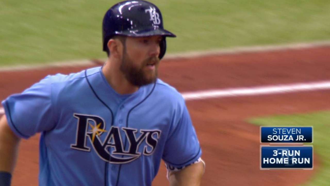 Rays ride big swings to series win vs. Toronto