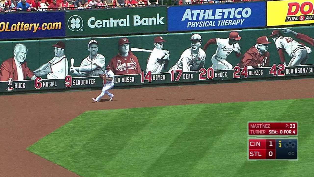Turner doubles for first hit