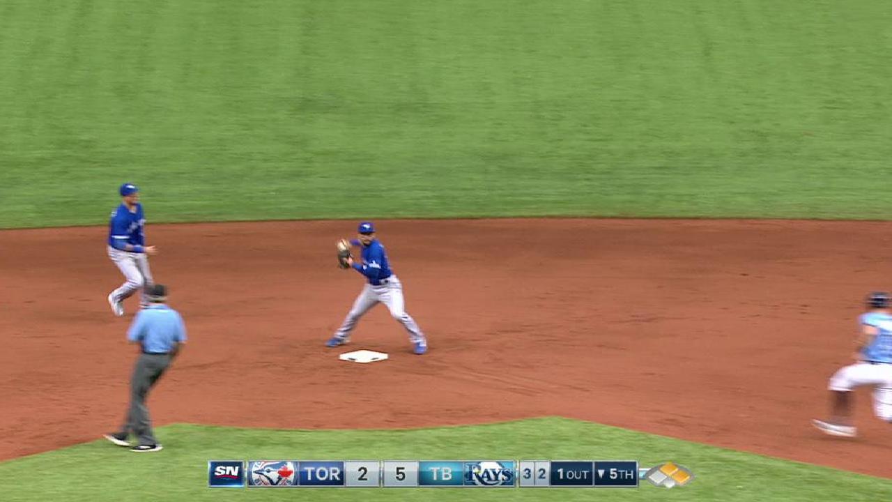 Estrada induces inning-ending DP