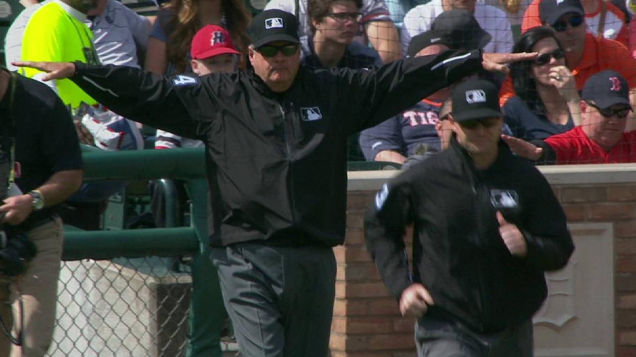 Hernandez safe after review