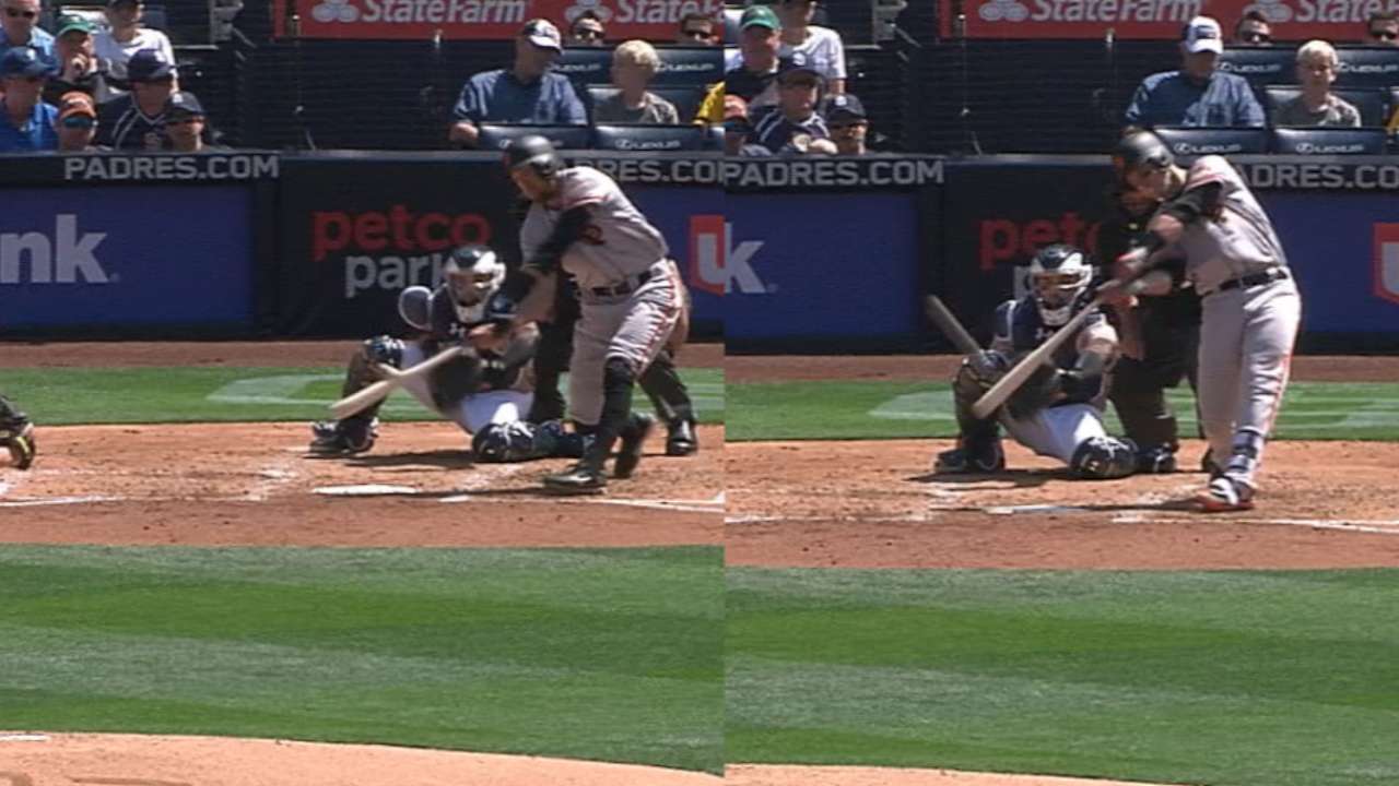 Pence, Posey go back-to-back