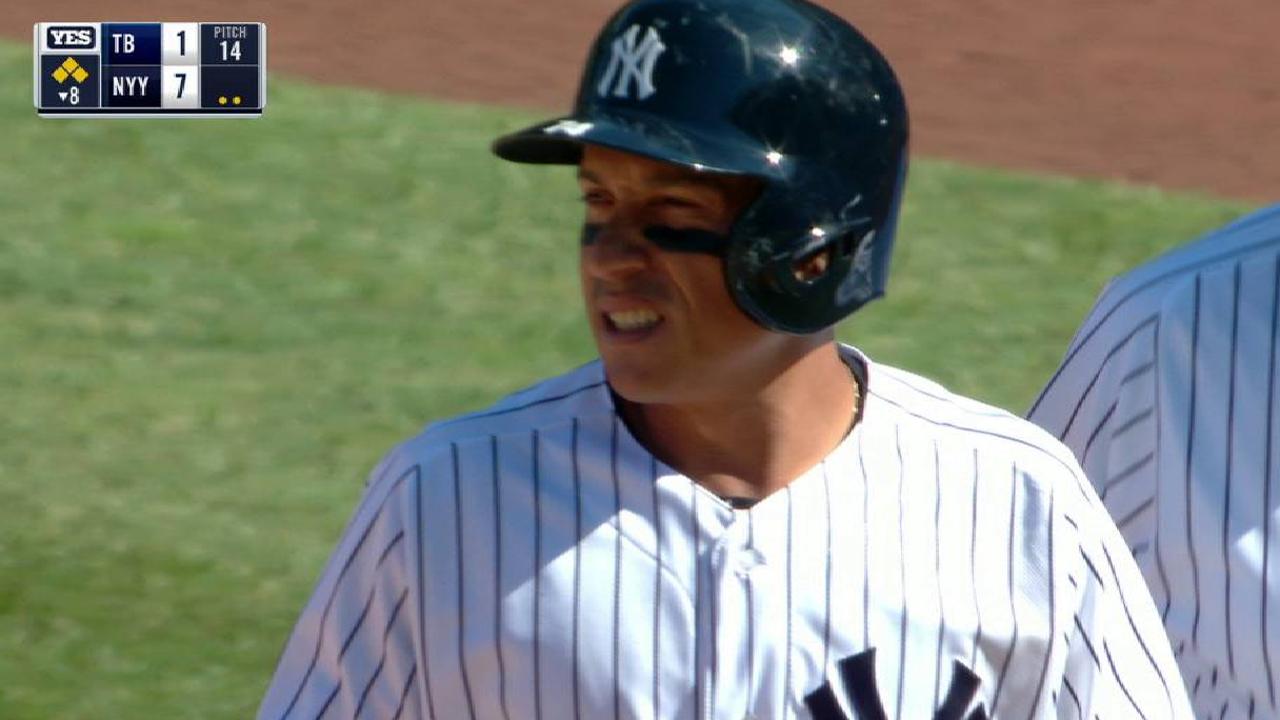 Ronald Torreyes aprovecha su tiempo como titular en los Yankees