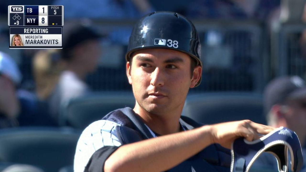 Higashioka's MLB debut