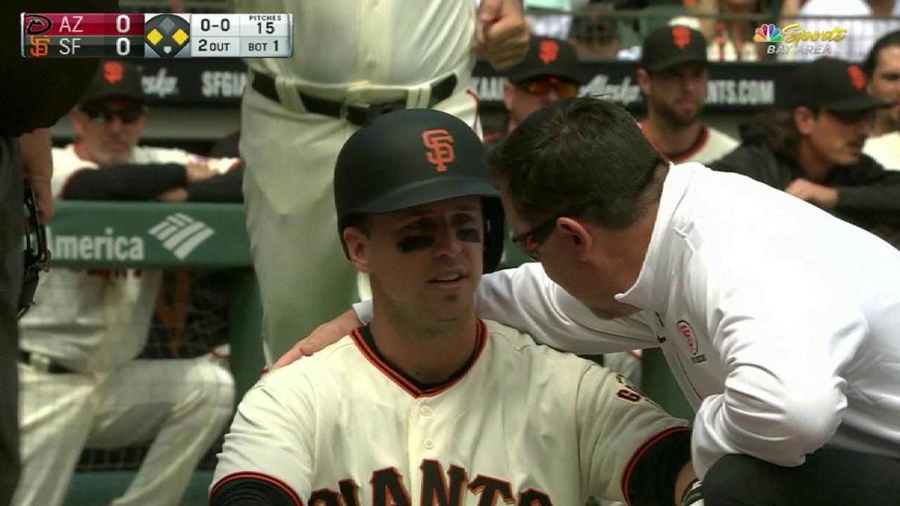 Gigantes colocaron a Buster Posey en la lista de lesionados de 7 días