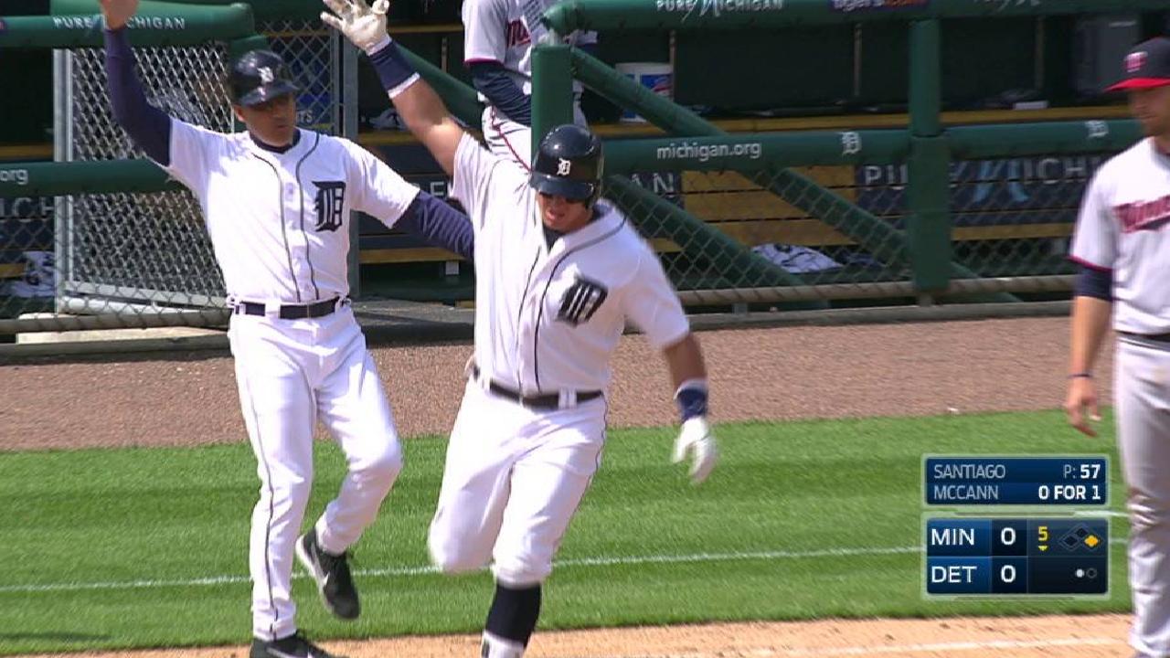 McCann's two-run home run