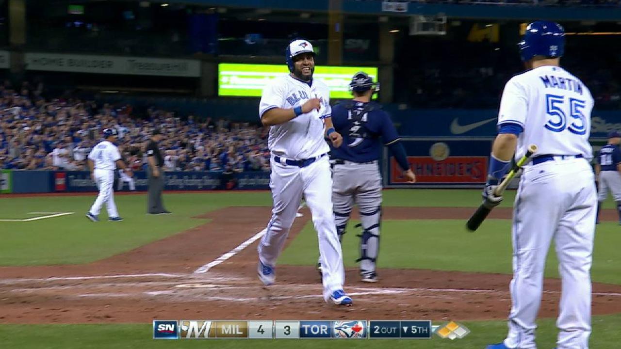 Tulo's second RBI double