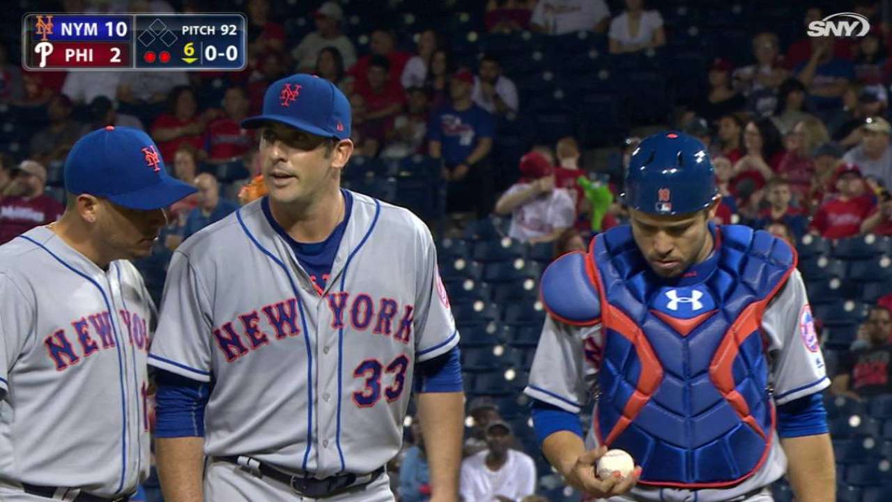 Matt Harvey le resta importancia al tirón en la corva