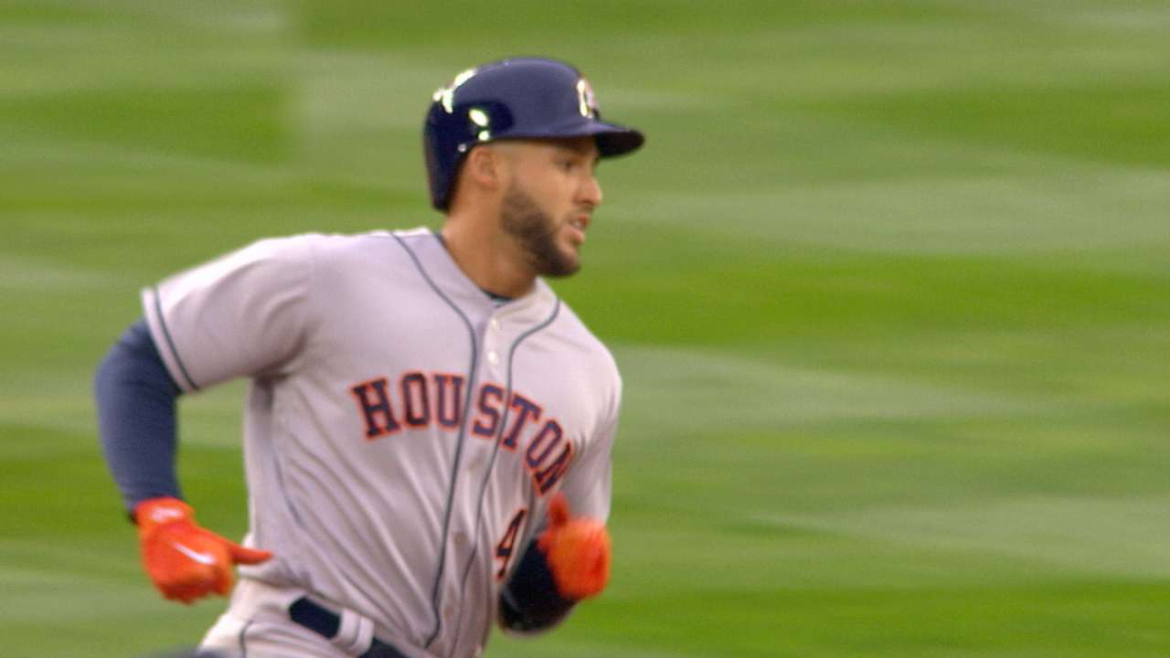 Radio Call: Springer leadoff HR