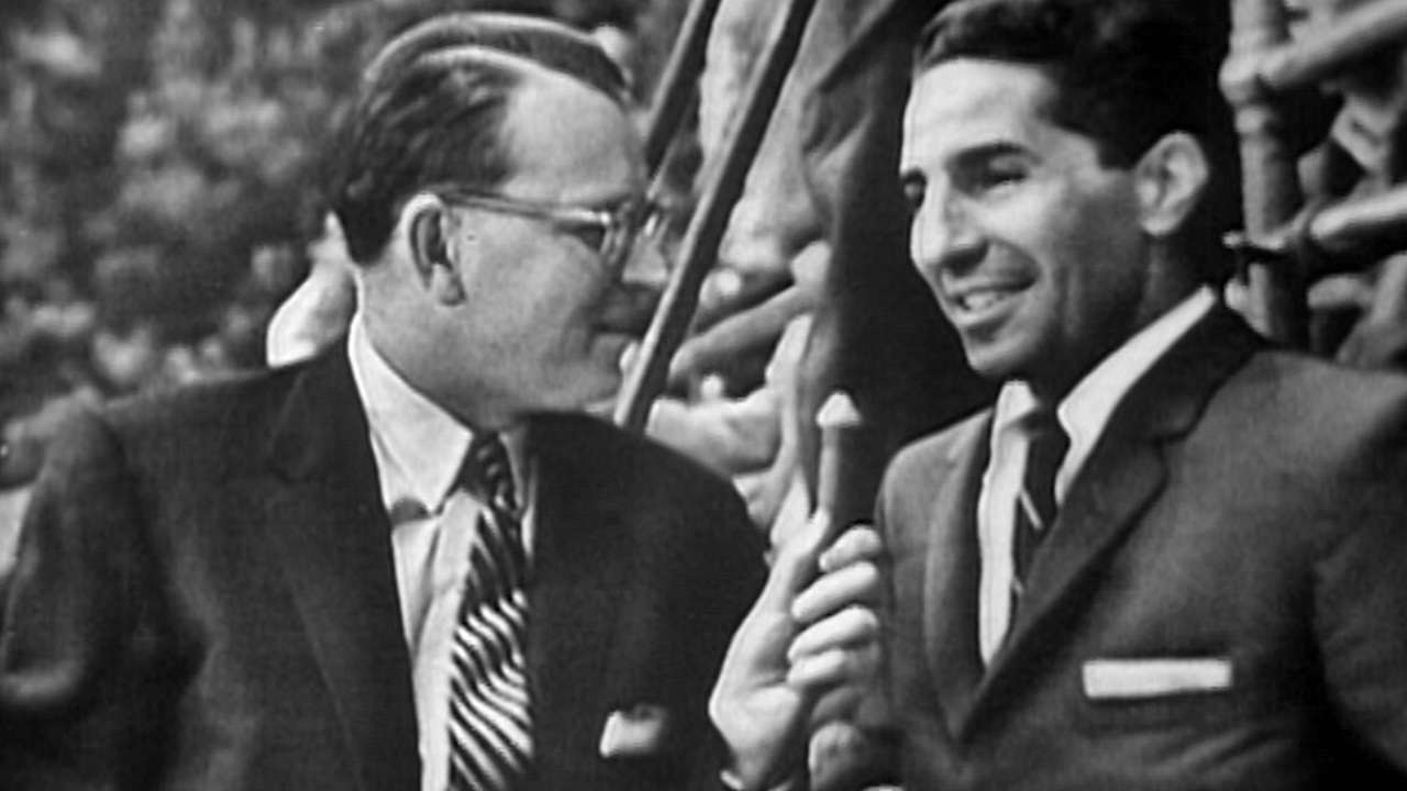 Rizzuto on the 1958 Stanley Cup