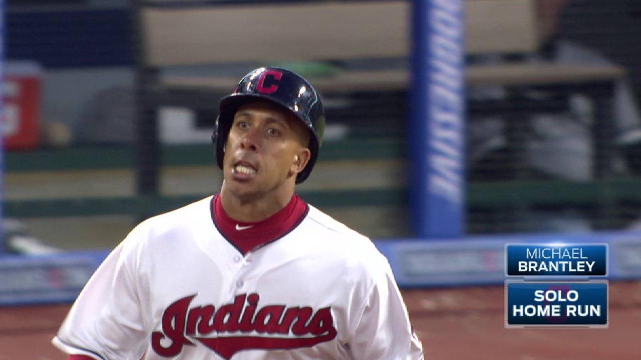 Brantley's solo home run
