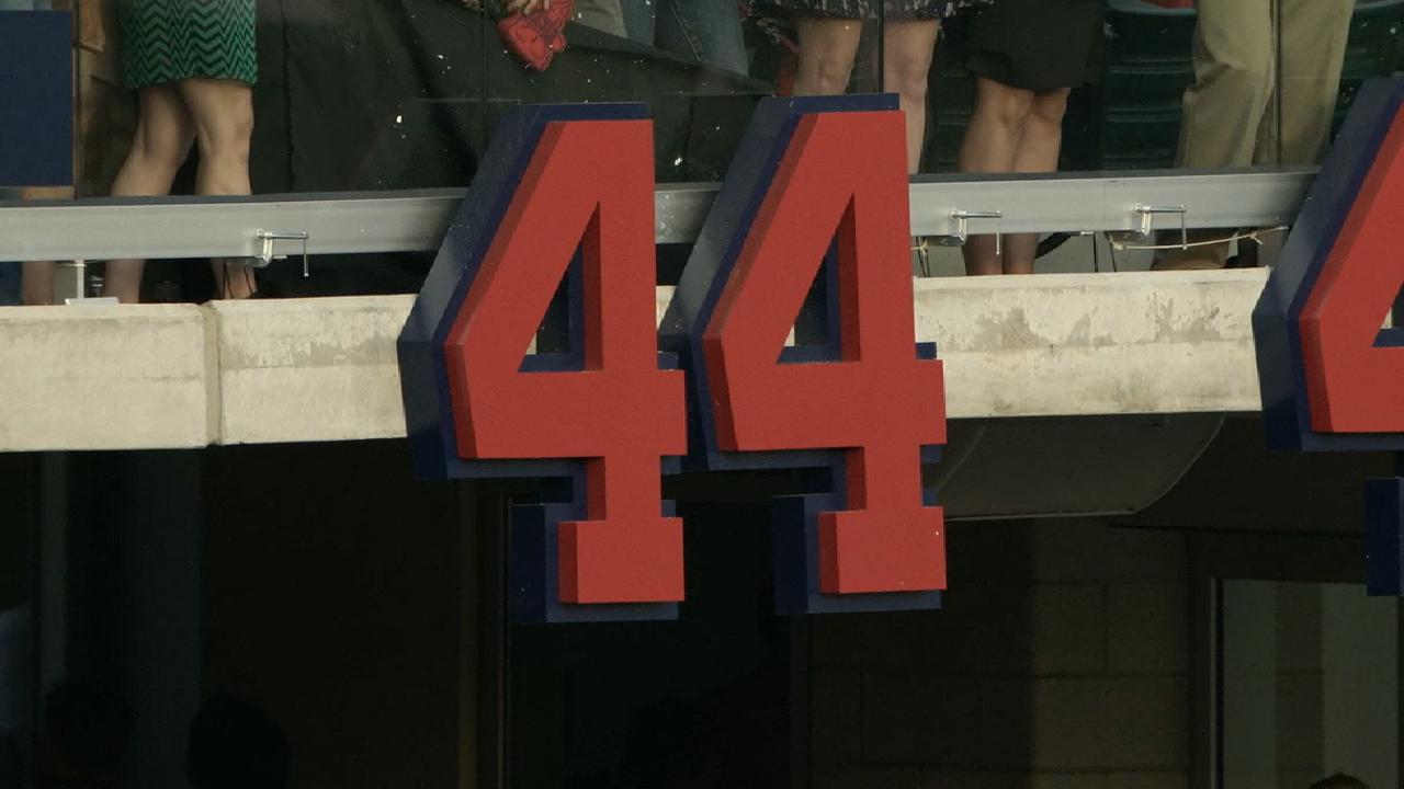 Braves' retired numbers unveiled