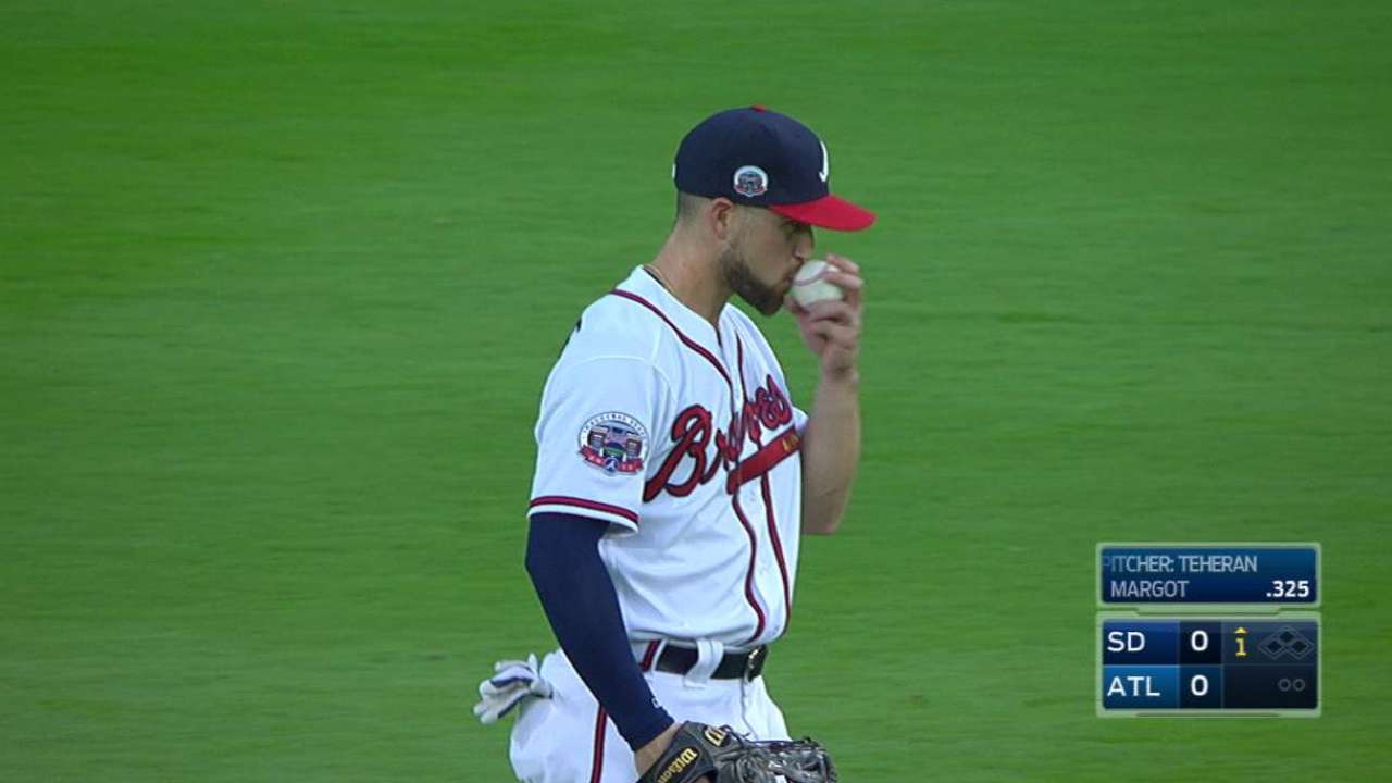 First out at SunTrust Park