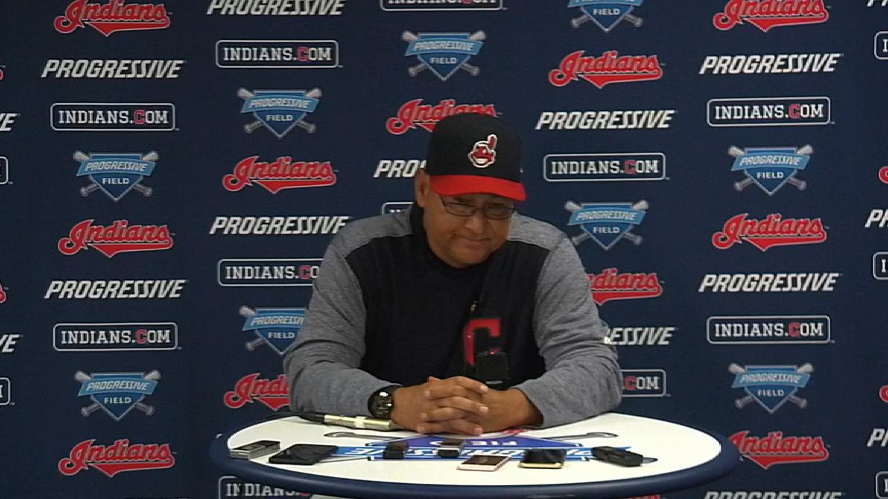 Tito: Giving Brantley days off 'common sense'
