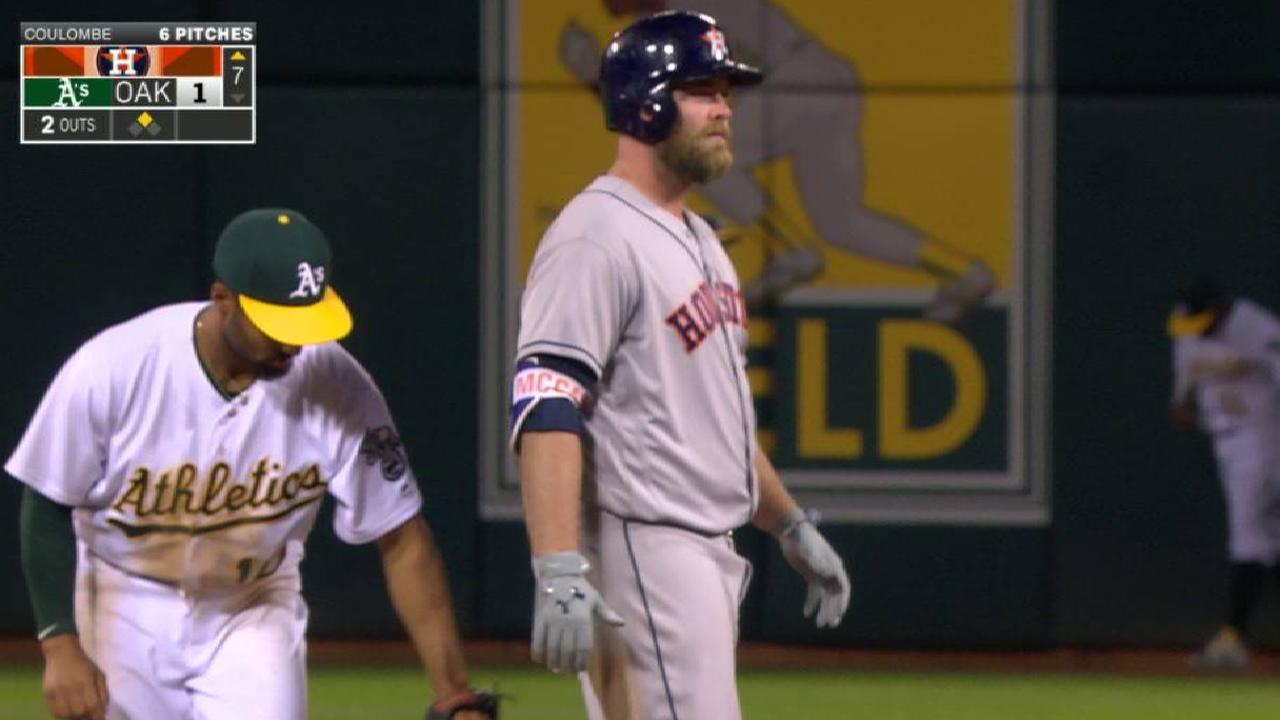 McCann's two-run double