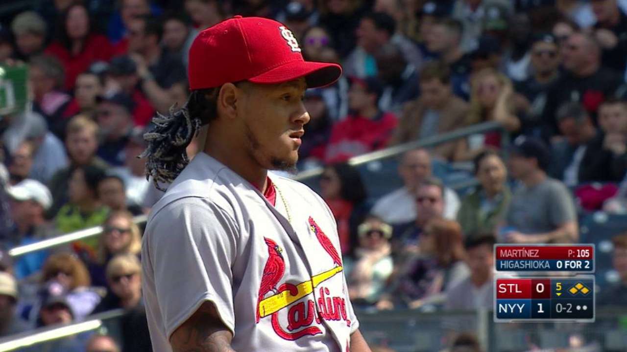 Odd-yssey: Martinez records 11K's, 8 walks