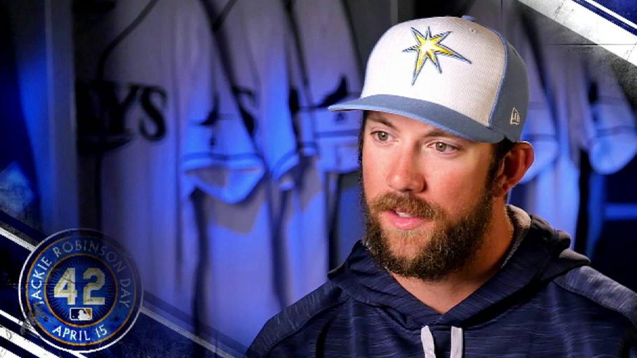 Rays players on Jackie Robinson